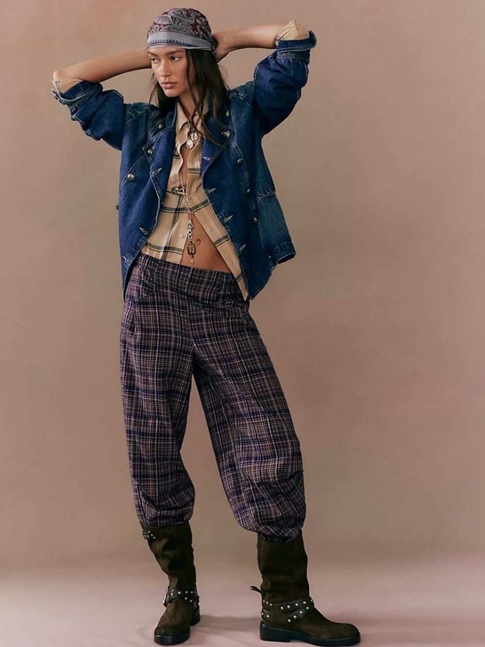 Free People Nice Choice Pull-On Trousers ~ NWOT